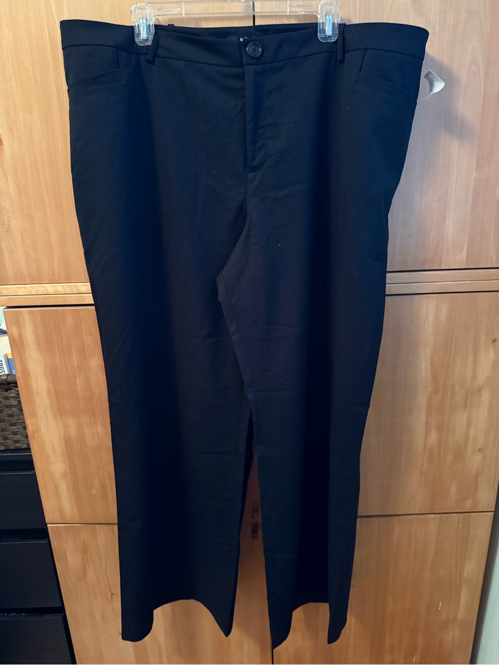 Mossimo Supply Co. Black Women's Straight Leg Dress Pants
